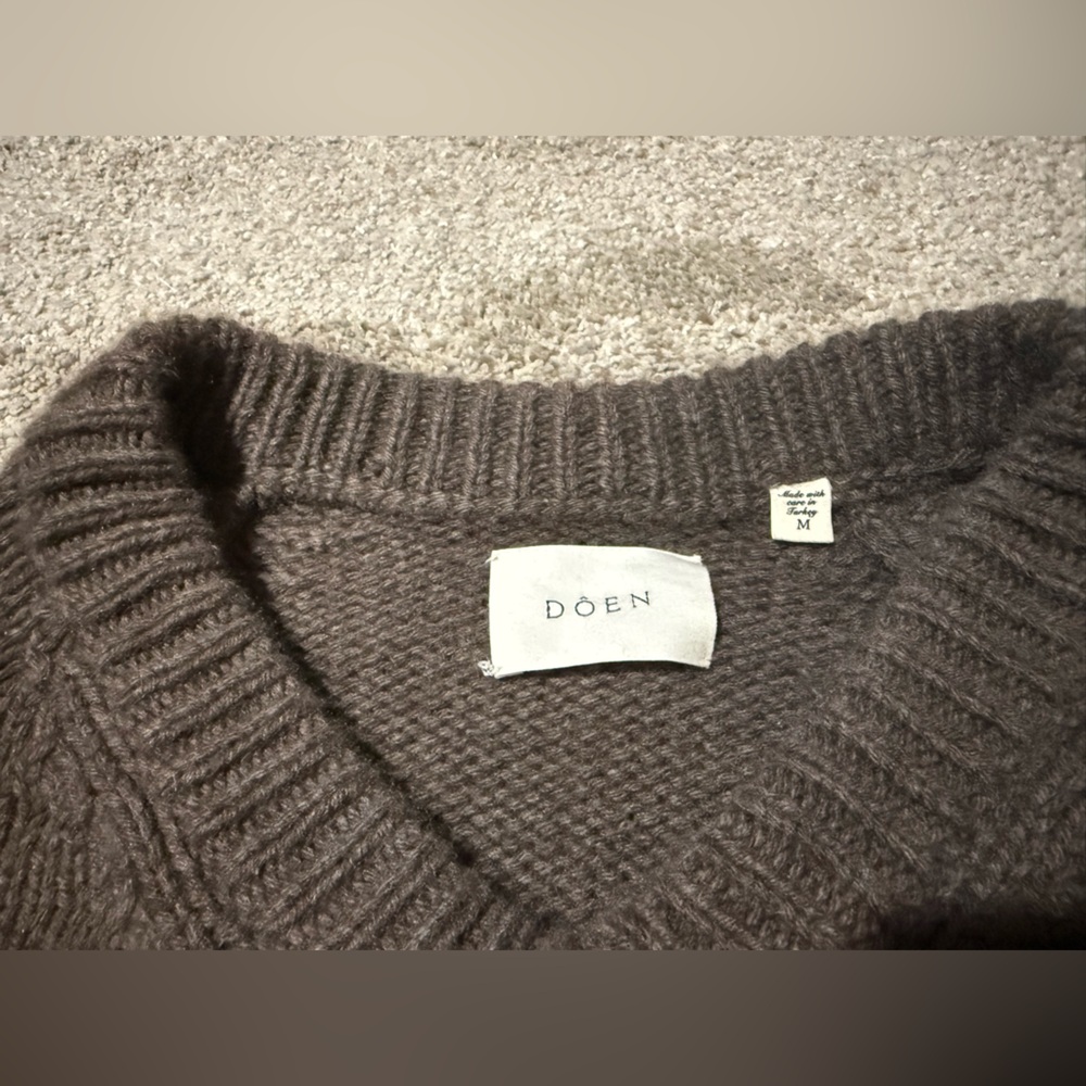 Doen Merit Sweater in Tawny Owl! - Picture 4 of 11